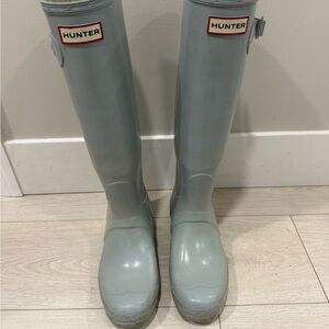 Hunter Rain Boots Tall, Size 7